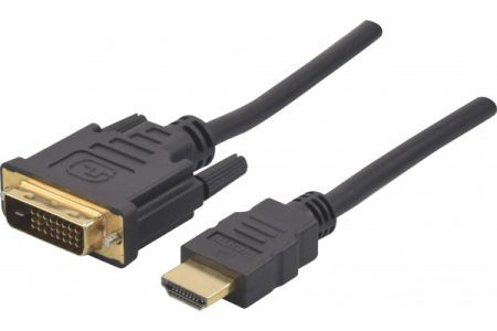 Exertis Connect 127871 HDMI an DVI-D Kabel, HDMI St. / DVI-D St., 1,0