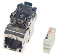 Teleg�rtner J00029A6000 Teleg�rtner AMJ-SL Modul Cat.6A T568A VE: 2 St