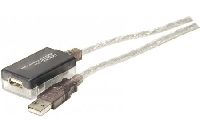 Exertis Connect 149213 Aktives USB 2.0 Verl�ngerungskabel mit Verst�rk