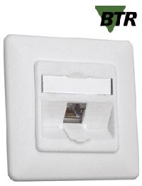 MetzConnect 130B11D11002-E Metz Connect Datendose C6Amodul, Cat.6A (IS