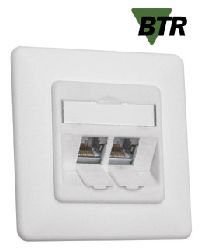 MetzConnect 130B11D21002-E Metz Connect Datendose C6Amodul, Cat.6A (IS