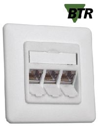 MetzConnect 130B12D31002-E Metz Connect Datendose C6Amodul, Cat.6A (IS