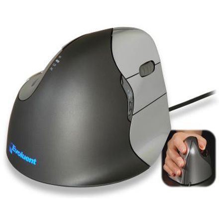 Evoluent VM4R Evoluent VerticalMouse 4, Rechtsh�nder, USB, anthrazit /