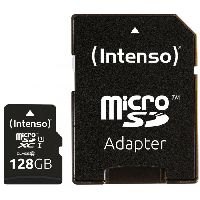 Intenso 3423491 Intenso microSDHC-Karte UHS-I Premium, Klasse 10, 128