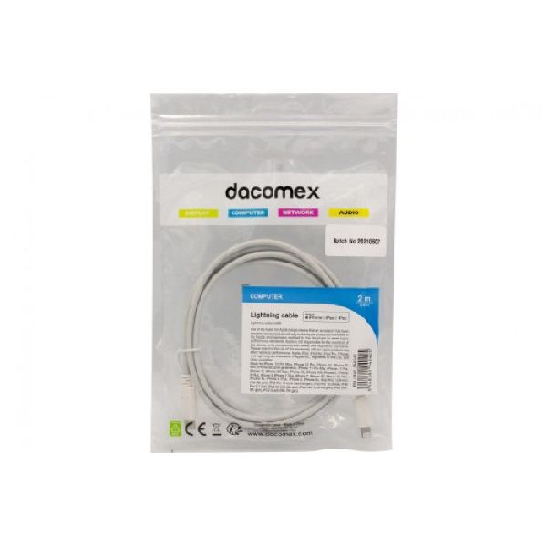 Dacomex 194042 Dacomex USB-C zu Lightning Kabel 2,0 m