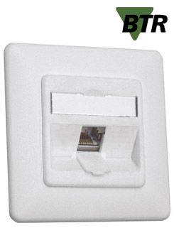 MetzConnect 1309111002-E Metz Connect Datendose E-DAT modul, Cat.6A, 1