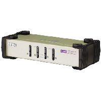 Aten CS84U ATEN KVM Switch CS84U, PS/2 und USB, 4-fach, Desktop, mit A
