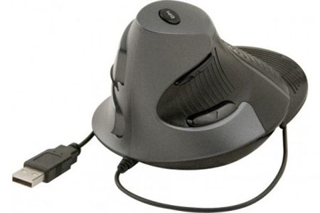 Dacomex 225121 Dacomex Ergonomische vertikale Maus, f�r Rechtsh�nder,