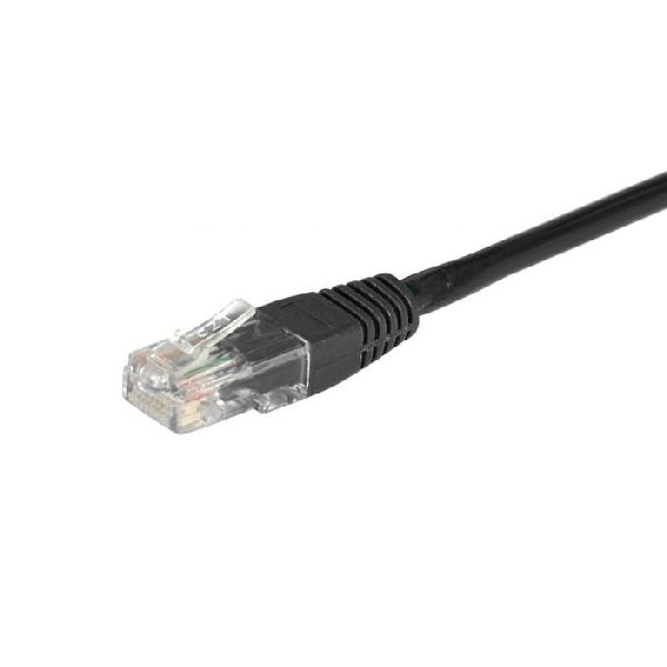 Exertis Connect 246780 Patchkabel Cat. 6, U/UTP, schwarz, 20,0 m