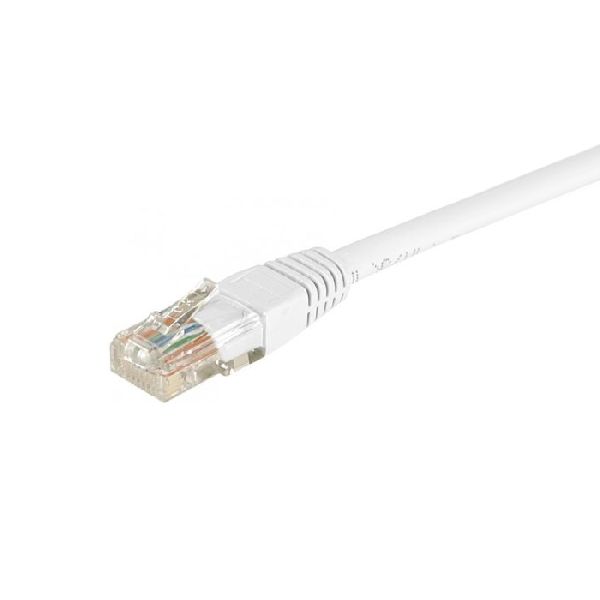 Exertis Connect 246783 Patchkabel Cat. 6, U/UTP, wei�, 1,0 m