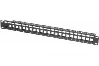 Dexlan 258152 Dexlan Modultr�ger f�r 24 Keystone-Anschlussbuchsen, 19