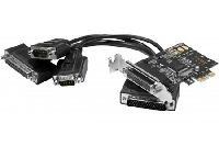 Dexlan 306587 Dexlan Schnittstellenkarte, 2 Port Seriell (RS232), 1 Po