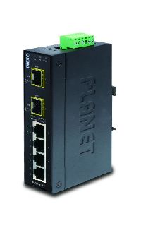 Planet IGS-620TF Planet Industrial Gigabit LWL Switch IGS-620TF, 4x 1