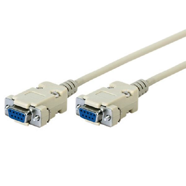 S-Conn 996438 Nullmodemkabel 9pol D-Sub Bu./Bu., 1,8 m