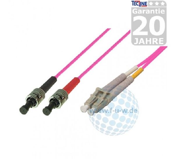 Exertis Connect 392558 LWL Patchkabel, 50/125 �m, OM4-Faser, 2x ST Ste