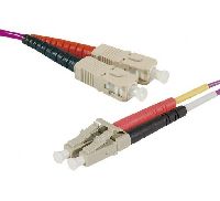 Exertis Connect 392800 LWL Patchkabel HD, 50/125 �m, OM4-Faser, SC Dup