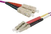 Exertis Connect 392806 LWL Patchkabel HD, 50/125 �m, OM4-Faser, SC Dup