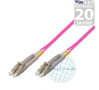 Exertis Connect 393181 LWL Patchkabel, 50/125 �m, OM4-Faser, LC Duplex