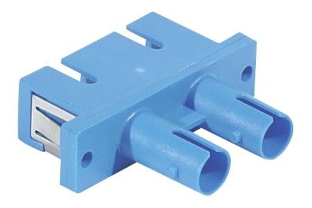 Exertis Connect 395201 LWL Adapter Stecker ST Buchse/ SC Buchse, Multi