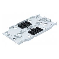 Dexlan 395410 Dexlan LWL Splei�kassette f�r 12 Fasern, mit 2 St�ck 6-f