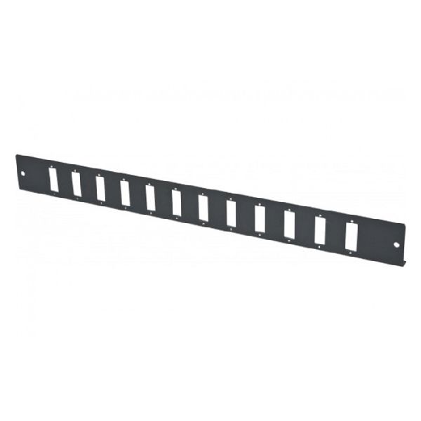 Dexlan 395418 Dexlan LWL Frontplatte unbest�ckt f�r LWL Splei�box, 12