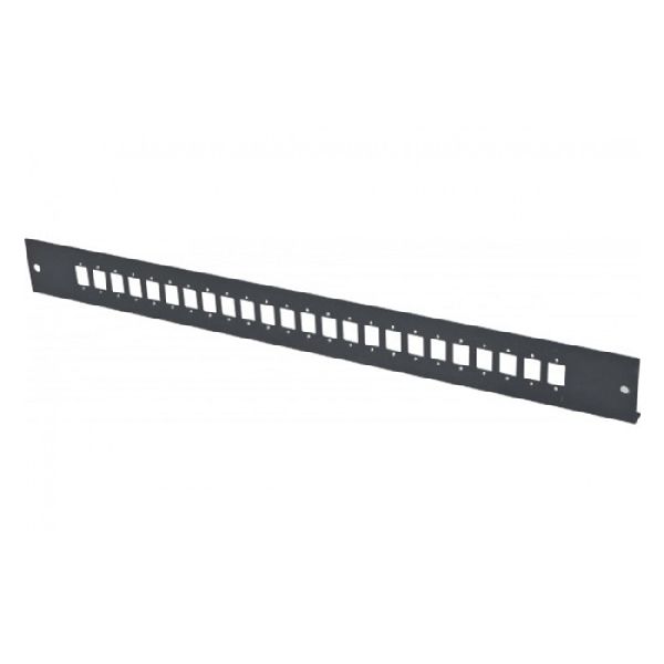 Dexlan 395420 Dexlan LWL Frontplatte unbest�ckt f�r LWL Splei�box, 24