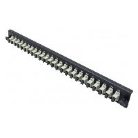 Dexlan 395435 Dexlan LWL Frontplatte best�ckt f�r LWL Splei�box, 24 x
