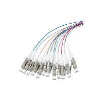 Tecline 39875622 LWL Faserpigtails, farbig, 50/125 �m, OM4-Faser, 12x