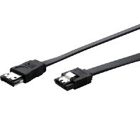 Tecline 39901100 eSATA 300 High Quality Kabel, 7pol eSATA Stecker an 7