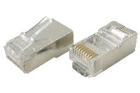 Exertis Connect 39908016 Modularstecker f�r Rundkabel, geschirmt, 8P8C