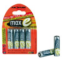 Ansmann 5035052 Ansmann maxE NiMH-Akku, sofort einsatzbereit, Mignon (