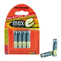 Ansmann 5035042 Ansmann maxE NiMH-Akku, sofort einsatzbereit, Micro (A