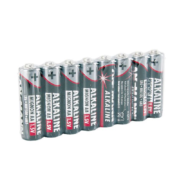 Ansmann 5015280 Ansmann Red-Line Batterie 8er Shrink, Mignon (AA), VE: