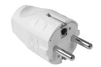 Bachmann 910.200 Bachmann Schutzkontakt-Stecker, wei�