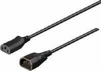 Bachmann 356.120 Bachmann Kaltger�teverl�ngerungskabel, C14 Stecker C1