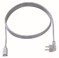 Bachmann 356.905 Bachmann Kaltger�tekabel, Schutzkontaktstecker an C13