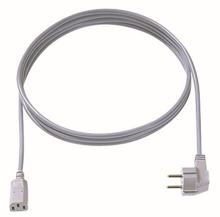 Bachmann 356.906 Bachmann Kaltger�tekabel, Schutzkontaktstecker an C13