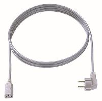 Bachmann 356.906 Bachmann Kaltger�tekabel, Schutzkontaktstecker an C13