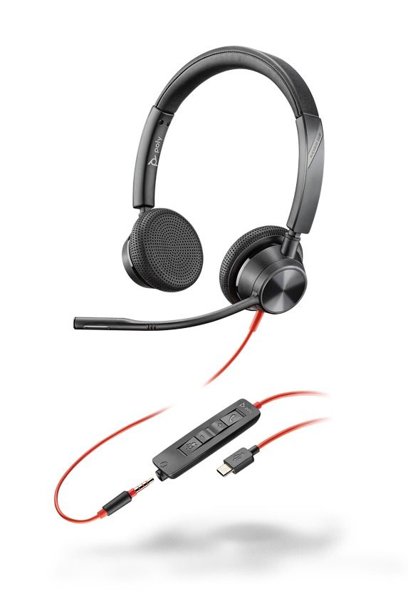 Poly 214016-01 Poly Headset Blackwire 3325, USB, binaural