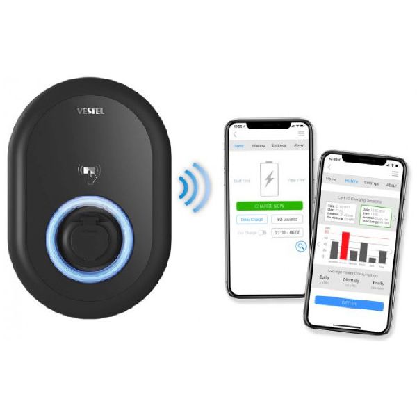 Vestel 10132876 Vestel Wallbox EVC04-AC11SWA-T2P7 EVC04 HomeSmart 11kW