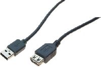 Exertis Connect 532411 USB 2.0 Verl�ngerungskabel, USB St. A/ USB Bu.