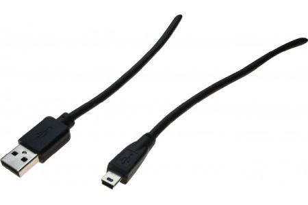 Exertis Connect 532418 Mini USB 2.0 Kabel, USB St. A / USB 5pol Mini S