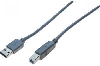 Exertis Connect 532513 USB 2.0 High Speed Kabel, USB St. A/ USB St. B,