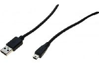 Exertis Connect 532515 Mini USB 2.0 Kabel, USB St. A/ USB Mini St. B,
