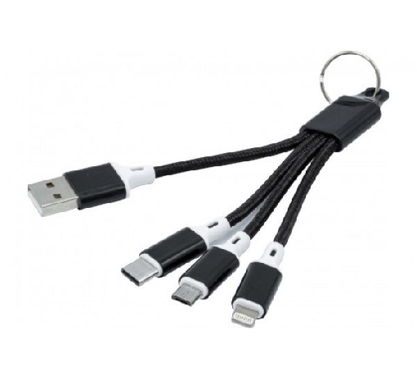 Exertis Connect 532529 USB 2.0 Multi-Ladekabel f�r Smartphones