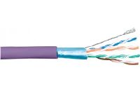 Dexlan 613024 Dexlan Velegekabel F/UTP, CAT.5E, lila, 500 m