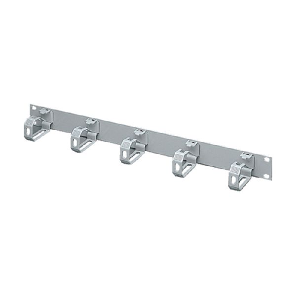 Rittal 7159.035 Rittal 19 Rangierfrontplatte, 1 HE, 5 Kabelrangierb�g