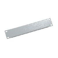 Triton RAC-ZP-X01-C1 Triton 10 Blindplatte, 1 HE, Stahlblech, hellgra