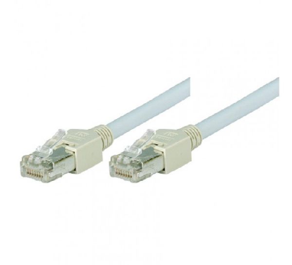 Tecline 71350 Tecline Patchkabel Cat. 5e, SF/UTP, halogenfrei, grau, 5