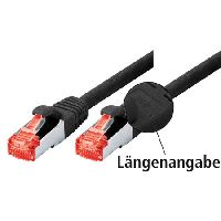 Dexlan 996655 Dexlan Patchkabel Cat. 6, S/FTP (PiMF), halogenfrei, mit